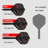 Fluturas si tija darts Target K-Flex Stephen Bunting, fluturas tip no2 si tija scurta