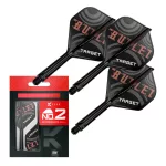Fluturas si tija darts Target K-Flex Stephen Bunting, fluturas tip no2 si tija m