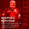 Fluturas si tija darts Target K-Flex Stephen Bunting, fluturas tip no2 si tija m