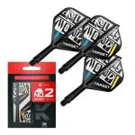 Fluturas si tija darts Target K-Flex Chris Dobey, fluturas tip no2 si tija scurta