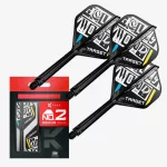 Fluturas si tija darts Target K-Flex Chris Dobey, fluturas tip no2 si tija lunga