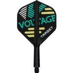 Fluturas darts si tija Target K-Flex Rob Cross, No2 fluturas si tija scurta
