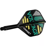 Fluturas darts si tija Target K-Flex Rob Cross, No2 fluturas si tija scurta