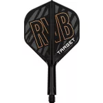 Fluturas darts si tija Target K-Flex Raymond van Barneveld, fluturas no2 si tija scurta