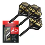Fluturas si tija darts Target K-Flex Scott Williams, fluturas tip no2 si tija medie