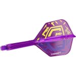 Fluturas si tija darts Target K-Flex Luke Littler World Champion, fluturas tip no6 si tija medie
