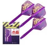 Fluturas si tija darts Target K-Flex Luke Littler World Champion, fluturas tip no6 si tija lunga