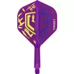 Fluturas si tija darts Target K-Flex Luke Littler World Champion, fluturas tip no2 si tija scurta