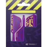 Fluturas si tija darts Target K-Flex Luke Littler World Champion, fluturas tip no2 si tija scurta