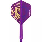 Fluturas si tija darts Target K-Flex Luke Littler World Champion, fluturas tip no2 si tija medie