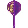 Fluturas si tija darts Target K-Flex Luke Littler World Champion, fluturas tip no2 si tija medie