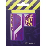 Fluturas si tija darts Target K-Flex Luke Littler World Champion, fluturas tip no2 si tija medie
