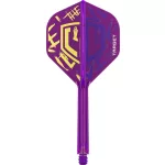 Fluturas si tija darts Target K-Flex Luke Littler World Champion, fluturas tip no2 si tija lunga