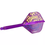 Fluturas si tija darts Target K-Flex Luke Littler World Champion, fluturas tip no2 si tija lunga