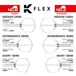 Fluturas si tija darts Traget Japan K-Flex mov, No2 fluturas si tija lunga