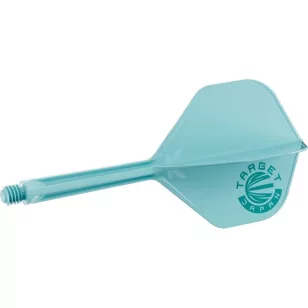 Fluturas si tija darts Target Japan K-Flex Aquamarine albastru, fluturas No2 si tija lunga
