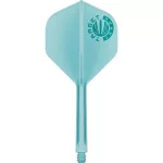 Fluturas si tija darts Target Japan K-Flex Aquamarine albastru, fluturas No2 si tija lunga