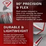 Fluturas si tija darts Target Japan K-Flex Blue, fluturas No2 si tija medie
