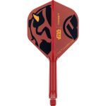 Fluturas si tija darts STAR WARS TARGET K-Flex Darth Maul, No2 si tija medie