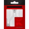   Fluturas si tija darts Target K-Shift alb, fluturas No6 rotativ si tija medie