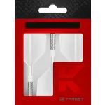 Fluturas si tija darts Target K-Shift alb, fluturas No6 rotativ si tija lunga