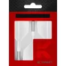   Fluturas si tija darts Target K-Shift alb, fluturas No6 rotativ si tija lunga