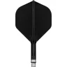   Fluturas si tija darts Target K-Shift negru, fluturas No2 rotativ si tija scurta