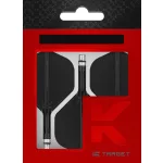 Fluturas si tija darts Target K-Shift negru, fluturas No2 rotativ si tija scurta