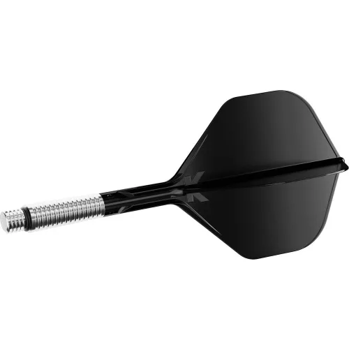 Fluturas si tija darts Target K-Shift negru, fluturas No2 rotativ si tija lunga