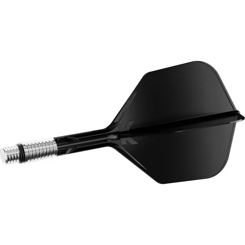 Fluturas si tija darts Target K-Shift negru, fluturas No6 rotativ si tija medie