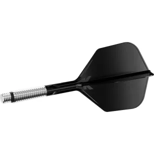   Fluturas si tija darts Target K.Shift negru, fluturas No6 rotativ si tija lunga