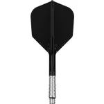 Fluturas si tija darts Target K.Shift negru, fluturas No6 rotativ si tija lunga