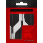 Fluturas si tija darts Target K.Shift negru, fluturas No6 rotativ si tija lunga