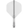   Fluturas si tija darts Target K-Shift transparent, fluturas No2 rotativ si tija scurta
