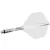 Fluturas si tija darts Target K-Shift transparent, fluturas No2 rotativ si tija medie