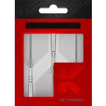 Fluturas si tija darts Target K-Shift transparent, fluturas No2 rotativ si tija lunga