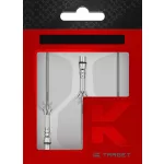 Fluturas si tija darts Target K-Shift transparent, fluturas No6 rotativ si tija scurta