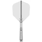 Fluturas si tija darts Target K-Shift transparent, No6 rotativ si tija lunga