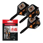 Fluturas si tija darts Target K-Flex Game Over, fluturas No6 si tija scurta