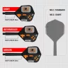   Fluturas si tija darts Target K-Flex Game Over, fluturas No6 si tija lunga