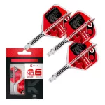 Fluturas si tija darts Target K-Flex Press Start, fluturas No6 si tija scurta