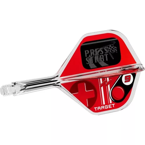 Fluturas si tija darts Target K-Flex Press Start, fluturas No2 si tija scurta