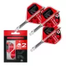   Fluturas si tija darts Target K-Flex Press Start, fluturas No2 si tija scurta