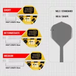 Fluturas si tija darts Target K-Flex You Win, fluturas No2 si tija lunga
