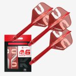 Fluturas si tija darts K-Flex Nathan Aspinall ASP, No6 si tija lunga