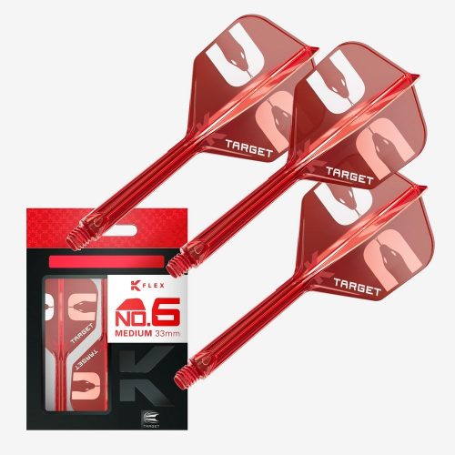 Fluturas si tija darts K-Flex Nathan Aspinall ASP, No6 si tija lunga