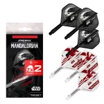 Flututas si tija darts STAR WARS TARGET K-Flex Mandalorian multi-pack, fluturas No2 si tija scurta