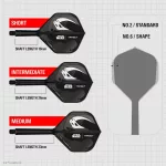 Flututas si tija darts STAR WARS TARGET K-Flex Mandalorian multi-pack, fluturas No2 si tija lunga