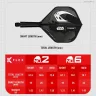   Flututas si tija darts STAR WARS TARGET K-Flex Mandalorian multi-pack, fluturas No2 si tija lunga