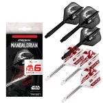 Flututas si tija darts STAR WARS TARGET K-Flex Mandalorian multi-pack, fluturas No6 si tija lunga